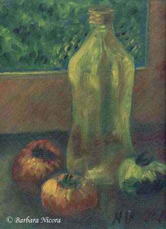 Tomatoes and Bottle
