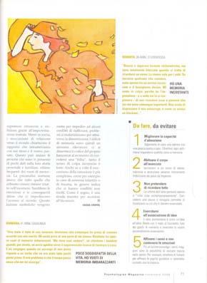 la pagina di Psychologies Magazine