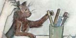  Self-portrait with cats